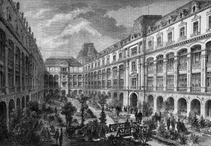 Przemiany Paryża w okresie II Cesarstwa, Paryż Haussmann: Place du Chateau d