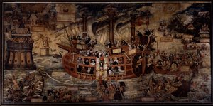 Typus religionis Alegoria zakonów, nawą Wiary rządzą zakony, na czele z jezuitami. Reprezentowani są założyciele różnych zakonów: św. Ignacy Loyola, założyciel Towarzystwa Jezusowego, św. Franciszek z Asyżu, S. autorstwa Unknown artist