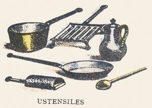 U: naczynia autorstwa Unknown artist