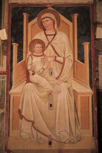 Fresk ścienny w San Zeno Maggiore. Werona autorstwa Unknown artist