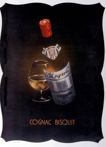 plakat reklamowy dla Cognac Bisquit. 1932. autorstwa Unknown artist