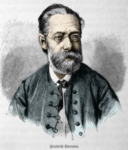 portret Bedricha Smetany (1824-1884), czeskiego kompozytora i pianisty. autorstwa Unknown artist