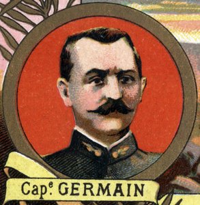 portret kapitana Germaina francuskiego odkrywcy, który brał udział w misji Marchand. autorstwa Unknown artist