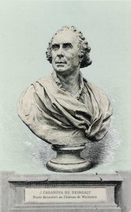 portret Giovanniego Giacomo Casanovy (1725-1798), włoskiego awanturnika i pisarza. autorstwa Unknown artist