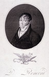 portret włoskiego tenora Domenico RONCONI autorstwa Unknown artist