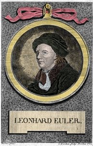portret Leonharda Eulera. matematyk szwajcarski (1707-1783). autorstwa Unknown artist