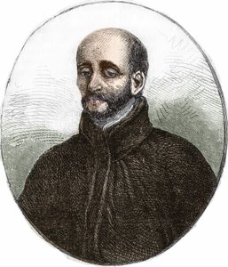 portret św. Ignacego Loyoli (1491-1556), założyciela Towarzystwa Jezusowego. autorstwa Unknown artist