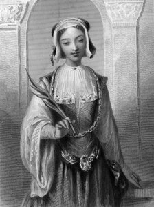 portret św. Justyny, dziewicy i męczeństwa Antiochii. autorstwa Unknown artist