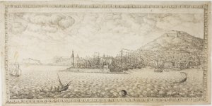 Port w Neapolu autorstwa Unknown Italian