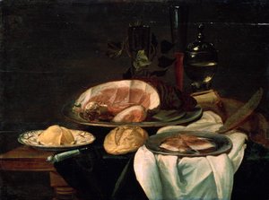 „Martwa natura”, 1650. autorstwa Unknown Old Master