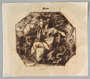 Rysunek Ceres, ok. 1810 r. autorstwa Unknown artistUnknown artist