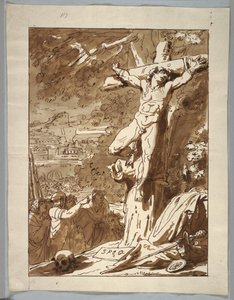 Rysunek, Ukrzyżowanie, 1815-1825 autorstwa Unknown artistUnknown artist