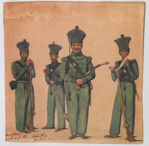 1. batalion Nasiri autorstwa Unknown artist