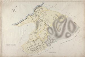 Zbiór badań szkockich posiadłości hrabiego Selkirk: Culdooch autorstwa Unknown artist
