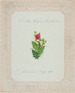 Miłość, która jest mocna (walentynka) autorstwa Unknown artist