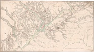 Mapa przedstawiająca kolonie na środkowym Atlantyku: pozycje armii autorstwa Unknown artist