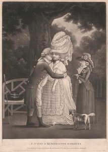 Scena w ogrodach Kensington autorstwa Unknown artist