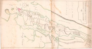 Szkic topograficzny Nowego Jorku autorstwa Unknown artist