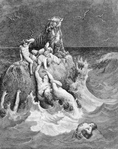 Scena powodzi, Genesis autorstwa Unknown artist