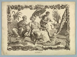 Afryka autorstwa Unknown artist