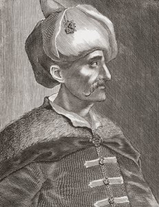 Ahmed I, sułtan Imperium Osmańskiego. autorstwa Unknown artist