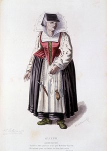 Alizon Fleurie w „Alizon” (JC Discret), w „”teatrze francuskim w XVI i XVII wieku przed Molierem” Edouarda Fourniera autorstwa Unknown artist
