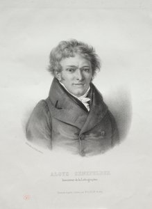 Aloys Senefelder autorstwa Unknown artist