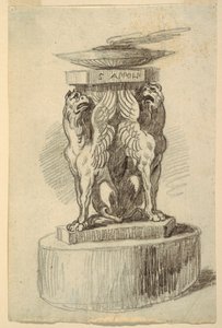 Ołtarz poświęcony Apollo autorstwa Unknown artist