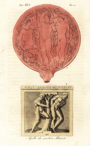 Starożytne etruskie postacie Apolla autorstwa Unknown artist