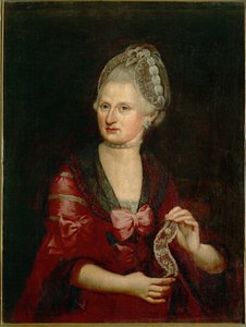 Anna Maria Mozart, ok. 1770 (olej na płótnie) autorstwa Unknown artist