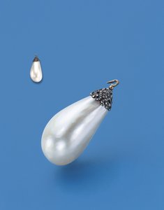 Wisiorek z antycznej perły autorstwa Unknown artist