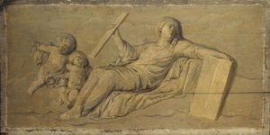 Architektura, między 1701 a 1800 (olej na drewnie) autorstwa Unknown artist