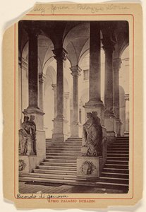 Atrio Palazzo Durazzo [w Genui, Włochy]. autorstwa Unknown artist