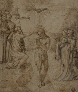Chrzest Chrystusa autorstwa Unknown artist