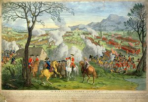 Bitwa pod Culloden autorstwa Unknown artist