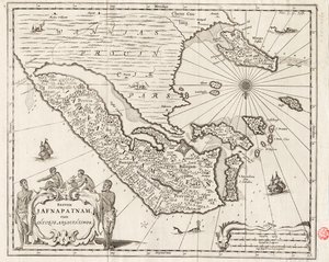 Zatoka Bengalska, ok. 1660 r. (rycina) autorstwa Unknown artist