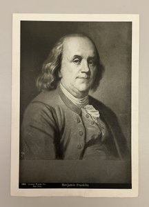 Benjamin Franklin autorstwa Unknown artist