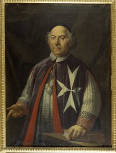 Biskup Giacomo Cannaves (1713-1722), sztuka maltańska autorstwa Unknown artist