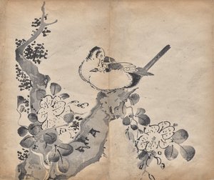 Kwiaty i ptaki autorstwa Unknown artist