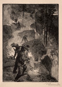 Paproć Palniki autorstwa Unknown artist