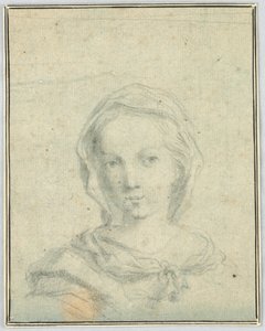 Popiersie młodej dziewczyny autorstwa Unknown artist