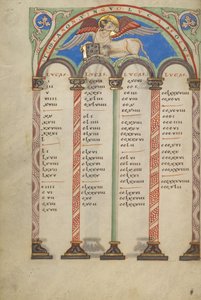 Strona tabeli Canon autorstwa Unknown artist