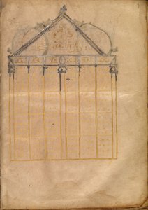 Strona tabeli Canon autorstwa Unknown artist