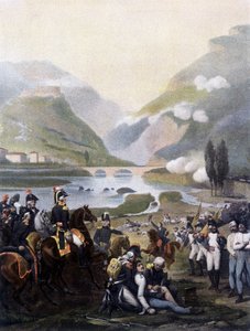 Zdobycie zamku Pietra przez wojska napoleońskie 4 września autorstwa Unknown artist
