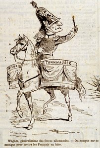 Karykatura Wagnera, generalissimus wojsk niemieckich - w „”L