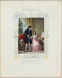 Cease Thy Frolic Fingers Play (walentynkowy) autorstwa Unknown artist
