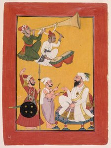 Obchody narodzin Kryszny z Bhagavata Purana autorstwa Unknown artist