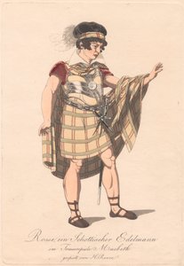 Postacie z niemieckiej produkcji Makbeta (jedna z sześciu akwafort) autorstwa Unknown artist