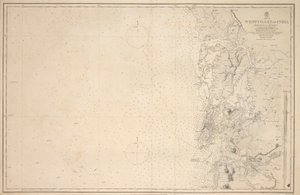 Mapa wyspy Arnola autorstwa Unknown artist