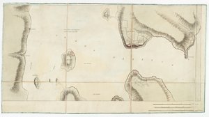 Mapa portu w Cork, Irlandia autorstwa Unknown artist